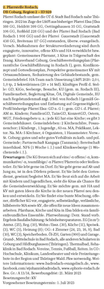 Pfarrstelle Bad Rodach 2