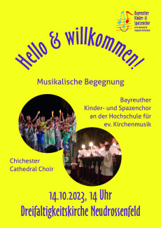 Chichester Cathedral Choir in Neudrossenfeld