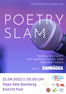 Woche für das Leben Poetry Slam