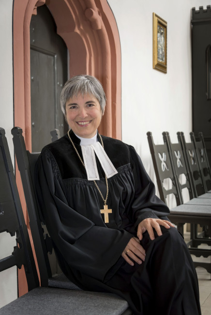 Dr. Dorothea Greiner in der Stadtkirche in Bayreuth 