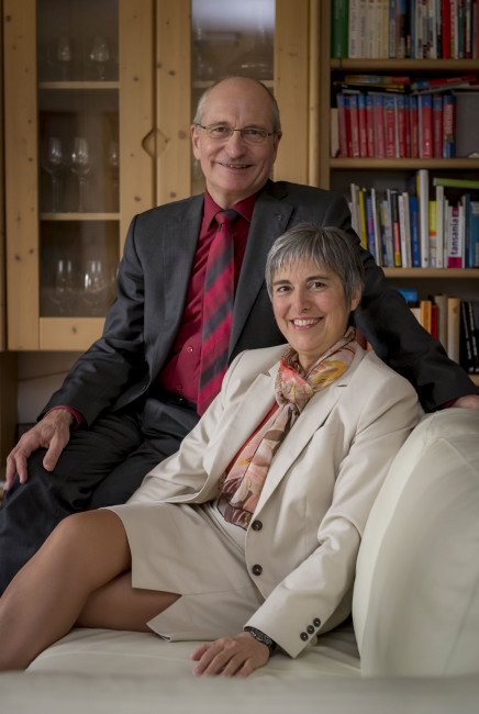 Dr. Dorothea Greiner mit ihrem Ehemann Gottfried